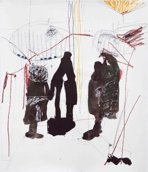 Dessin de nuit | Sylvie Malfait Carakehian