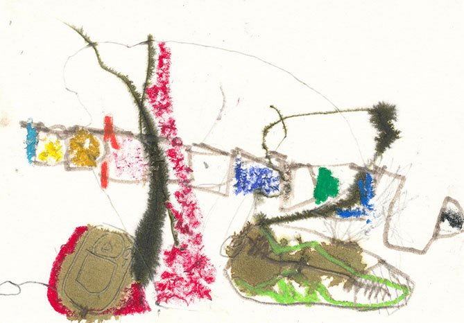 Dessin de nuit | Sylvie Malfait Carakehian