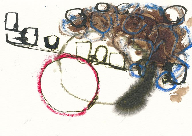 Dessin de nuit | Sylvie Malfait Carakehian