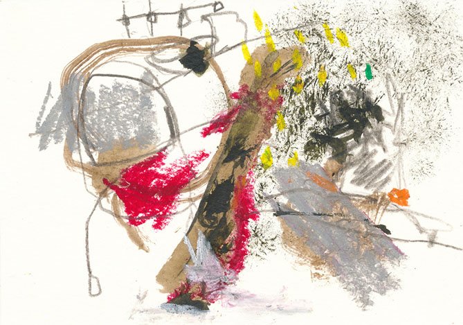 Dessin de nuit | Sylvie Malfait Carakehian