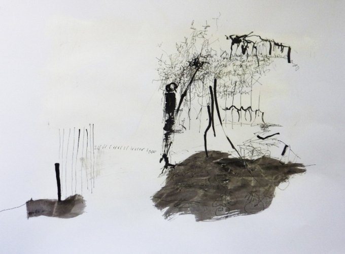 Dessin de nuit | Sylvie Malfait Carakehian