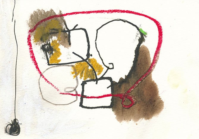 Dessin de nuit | Sylvie Malfait Carakehian