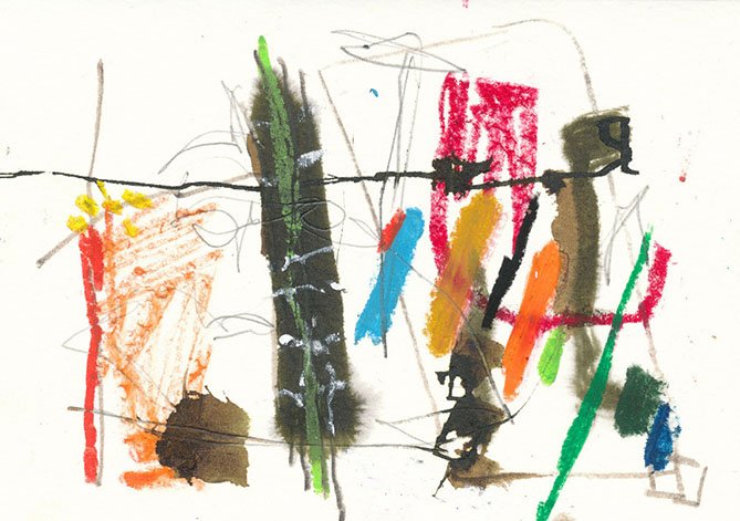 Dessin de nuit | Sylvie Malfait Carakehian